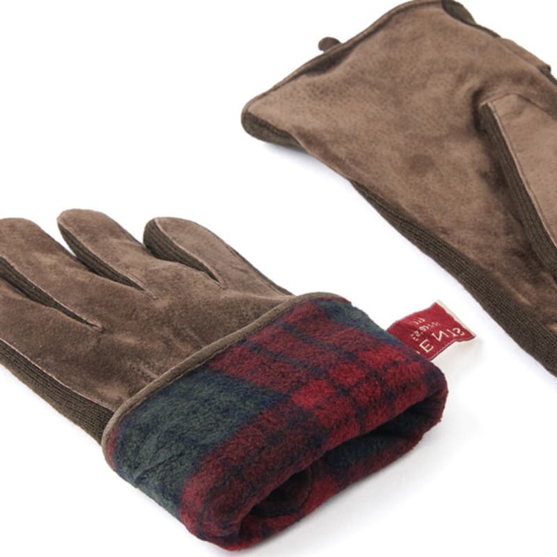 DENTS Chester Suede Gloves - Brown