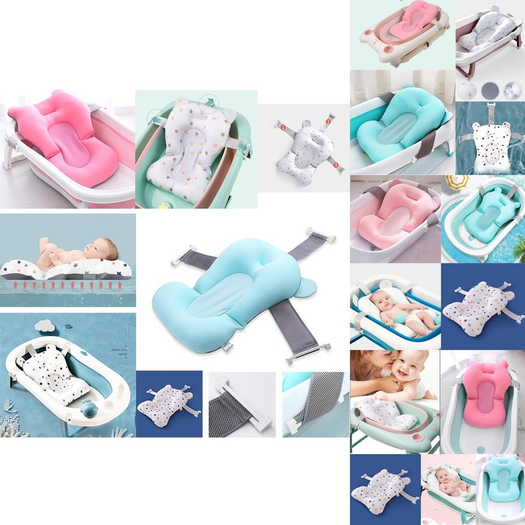 Premium Baby Bath Support Mat For Newborns With Comfortable Anti-slip Cushioning