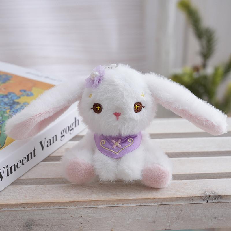 Style National Plush Bunny Keychain Pendant Toy For Bag Decor And Accessory Gift