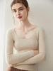 2025 Women's 100% Pure Cashmere U-Neck Slim-Fit Knit Sweater, Autumn/Winter Collection