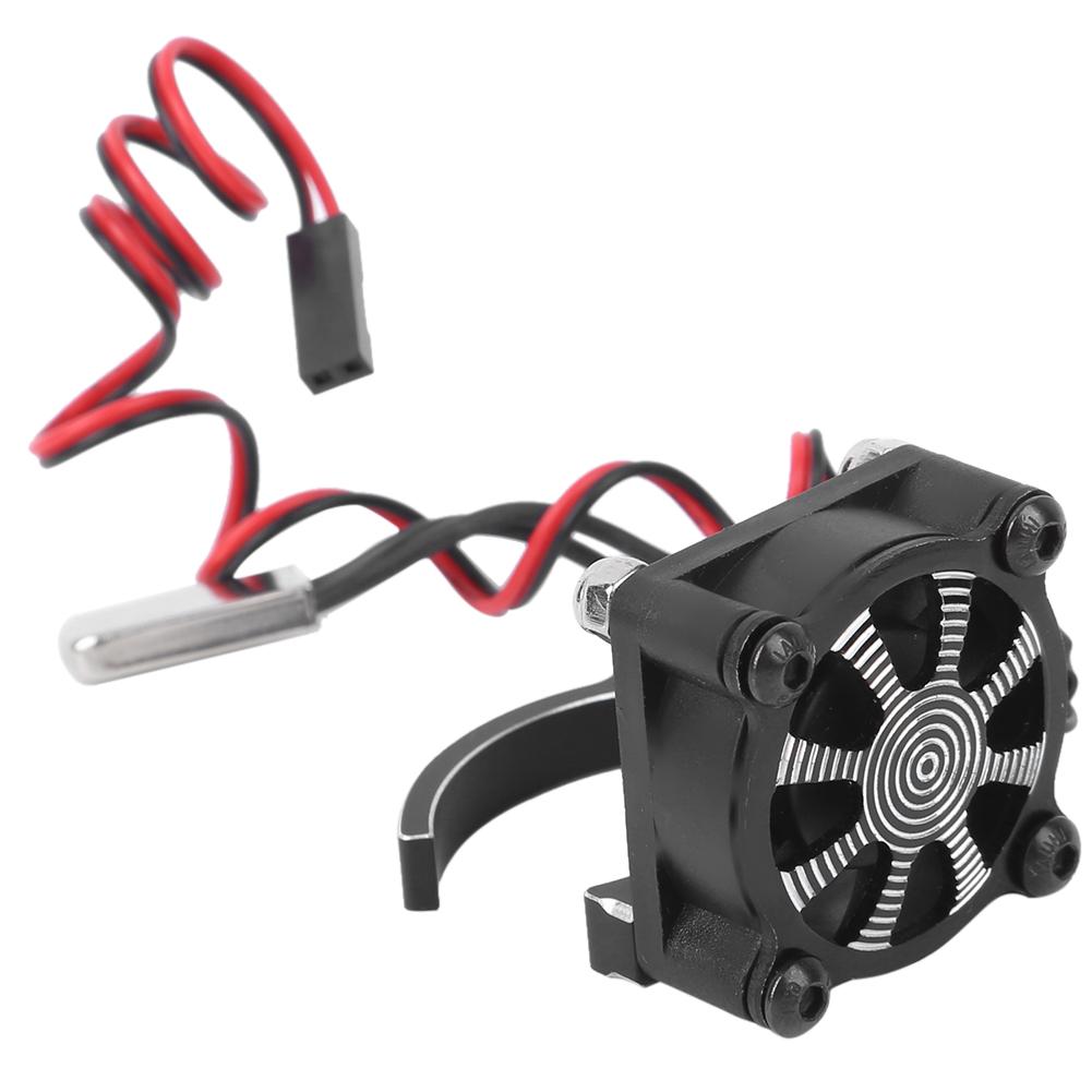 RC Model Car Motor Cooling Fan Heatsink with Thermal Sensor for 540 550 3650 3660