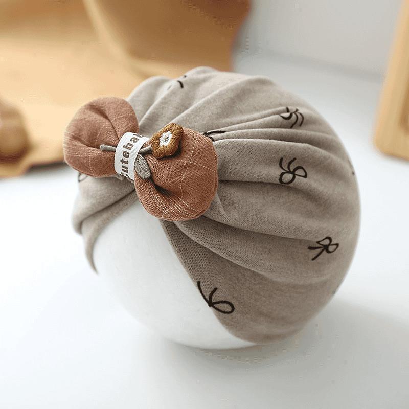 Baby Herbst Winter Schmetterling Schleife Mütze Mit Atmungsaktiver Wärme Für Neugeborene