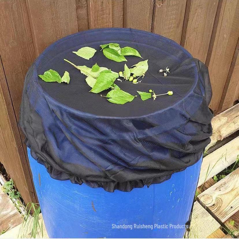 Husă din plasă antiinsecte pentru butoi de ploaie în aer liber: Capac filtru ecran rezervor apă de grădină