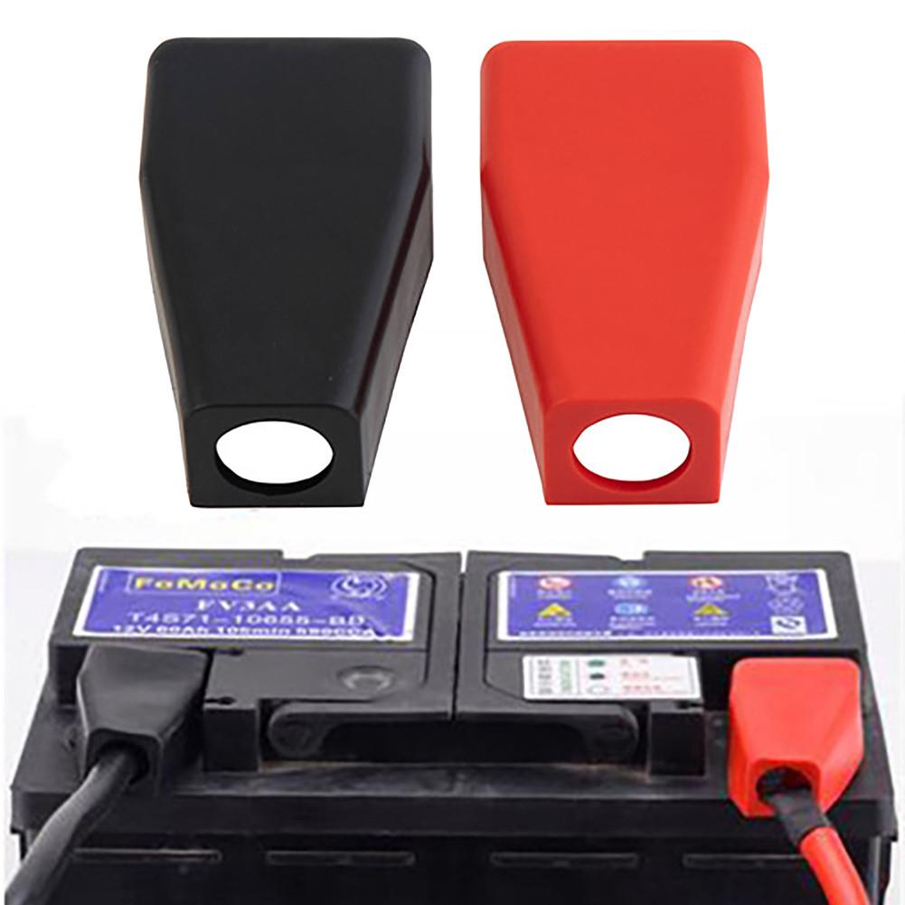 

2 шт. Автомобильный положительный аккумуляторный клеммный изолятор, разъемы проводов, защитный колпачок, резиновый колпачок, аксессуары для автомобильных аккумуляторов