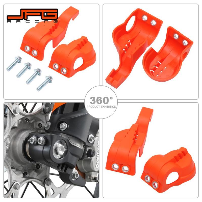 Motorcycle Fork Bottom Shoe Guard Cover Protector For KTM EXC EXCF XC XCF SX SXF TPI 125 150 200 250 300 350 400 450 2016-2024