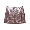 Araltay New Arrival Fashion Style Women's Clothing Fashion All-Match Minimalist Sequin Skirt Sequin Mini Skirt 3920104