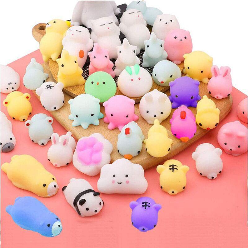 Random Stress Relief Toy Pinching Squeeze Cute Soft Fun Safe Venting Doll Pet
