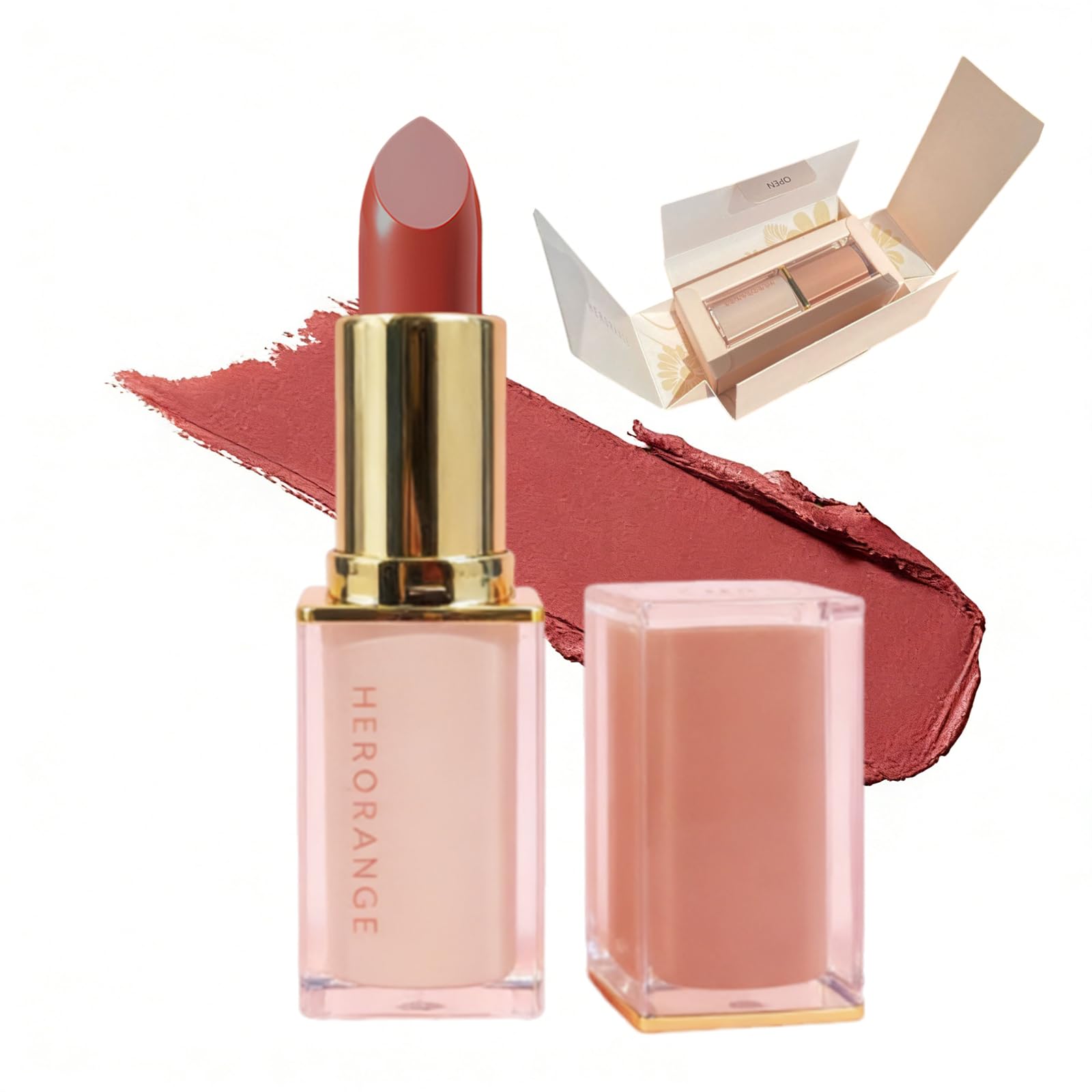 

Lipstick with a matte velvet texture. Long-lasting, transfer-resistant, and mask-friendly. Suitable for beginners and everyday wear. Available in 6