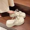 Fashion Sandals Open Toe Outside Low Price Shoes for Women Designer Luxury Woman Slippers 2025 Trend Wholesale Pvc Non Slip Vip Slides