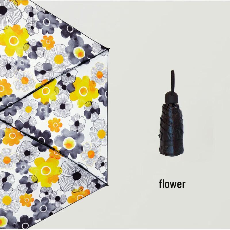 Beneath the Banana Pocket Series Sun/Rain Umbrella