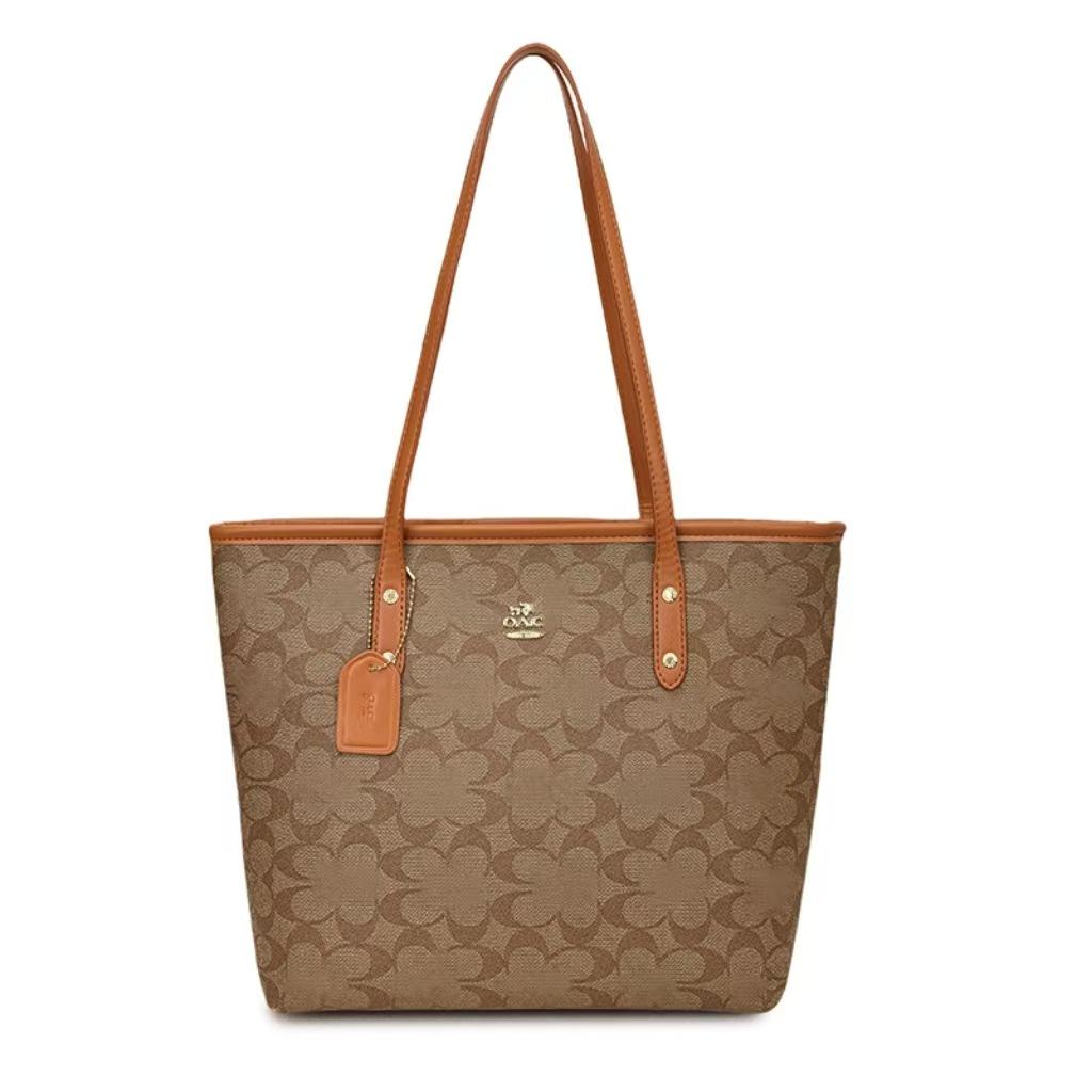 Stylish Printed Handbag: Versatile Large Bag for Women, European & American Popular Crossbody Shoulder Bag