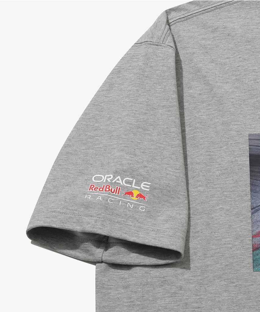 New Era Oracle Red Bull Racing T-Shirt Heather Grey