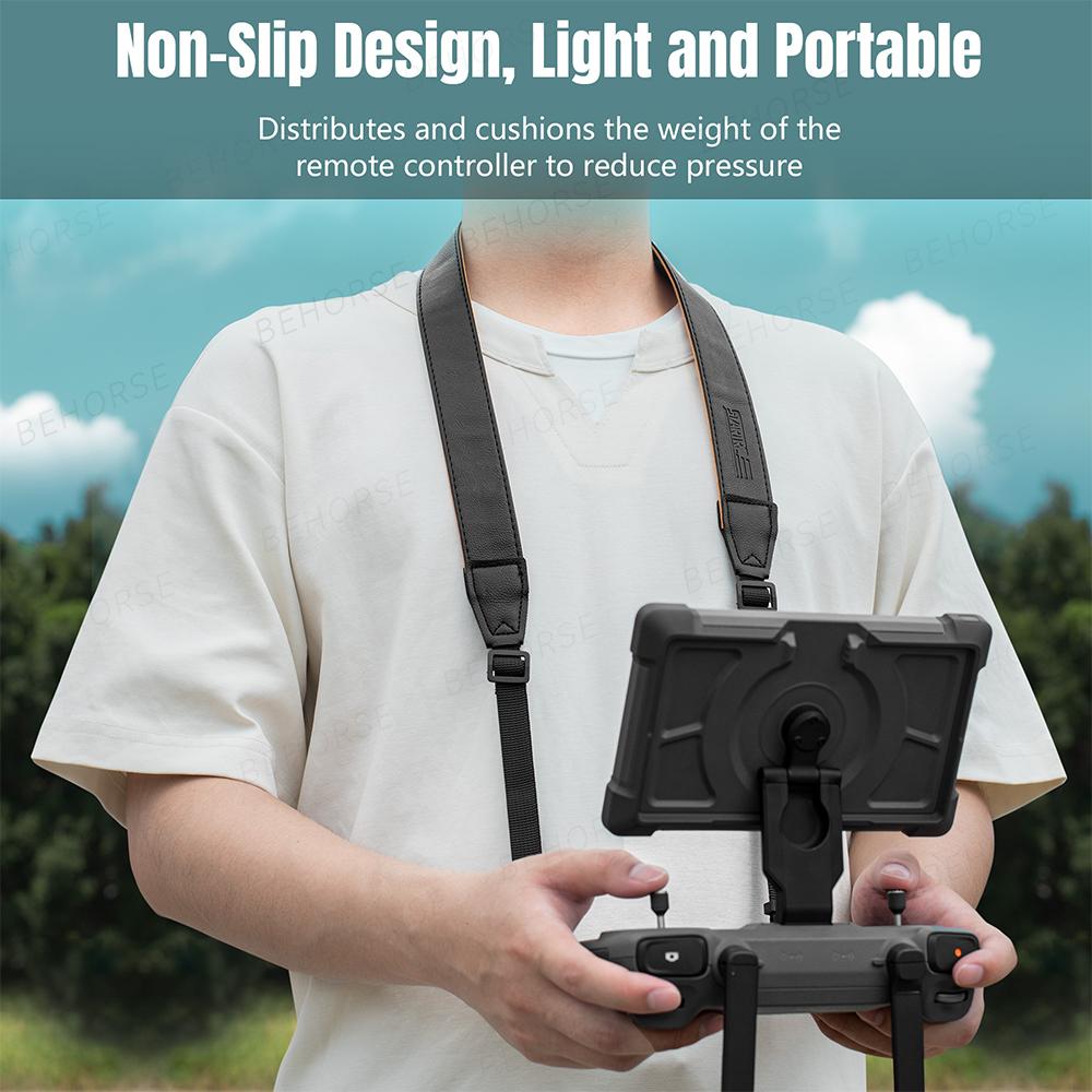 Adustable Lanyard For DJI RC Pro 2/RC 2/RC Remote Contorll PU Neck Strap For DJI Mavic 4 Pro/Neo/Air 3/Mini 4 Pro Accessories