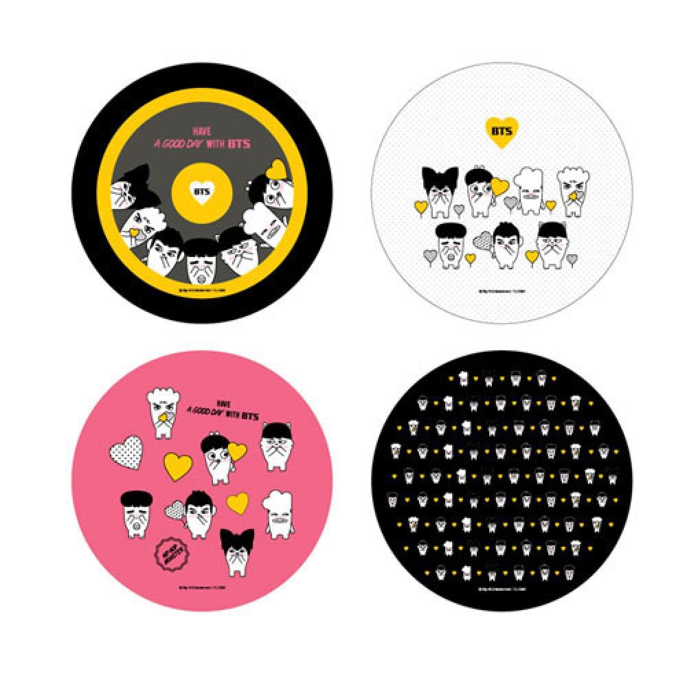 Hip Hop Monster   Mouse Pad Pink