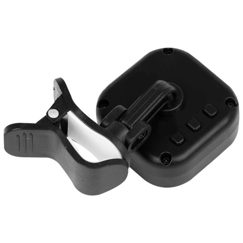 Rotating Guitar Tuner Professional Clip-On Tuner with Clear LCD Display Digital Electronic Tuner Guitar Accessories