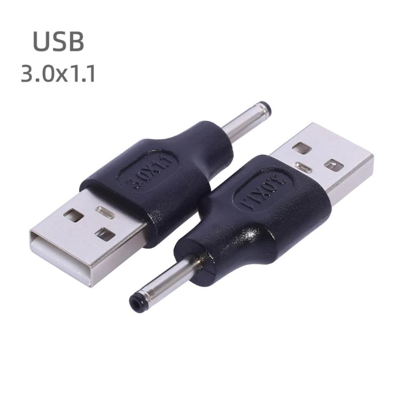 Multiple Interfaces USB Male To Male Converter 5V Fast Charging Solution for Home Office Travel Electronics Supports