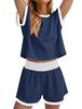 2026 Summer Women's European & American Casual Loose Pajama Set