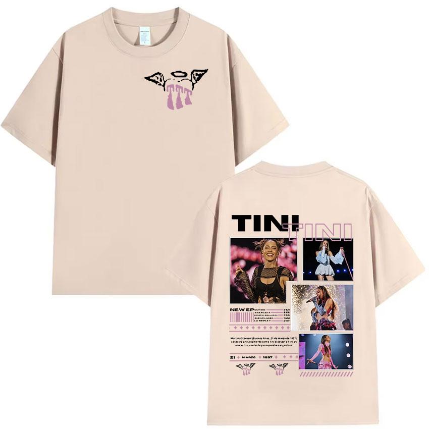 2025 Summer Rapper TINI TINI Graphic Men Women Retro High Quality Fashion Tshirt Aesthetic 100 Pure Cotton Printed Tshirt