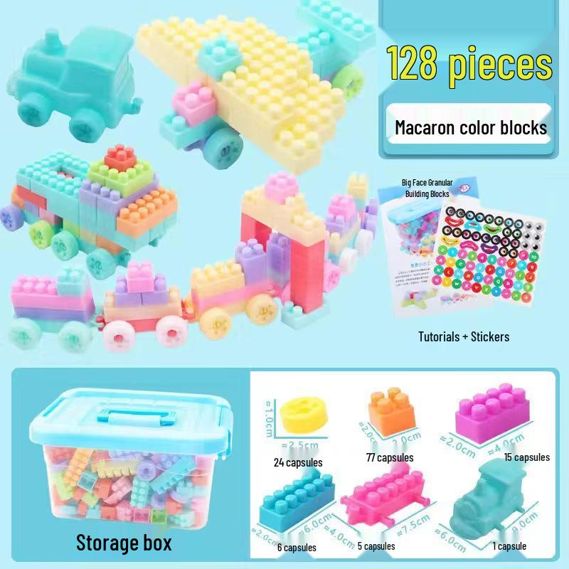 

Крупные строительные блоки для детей - Развивающий набор-пазл Multiple Sizes