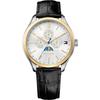 Oliver Silver Dial Black Leather Strap Men's Quartz Watch 1791305