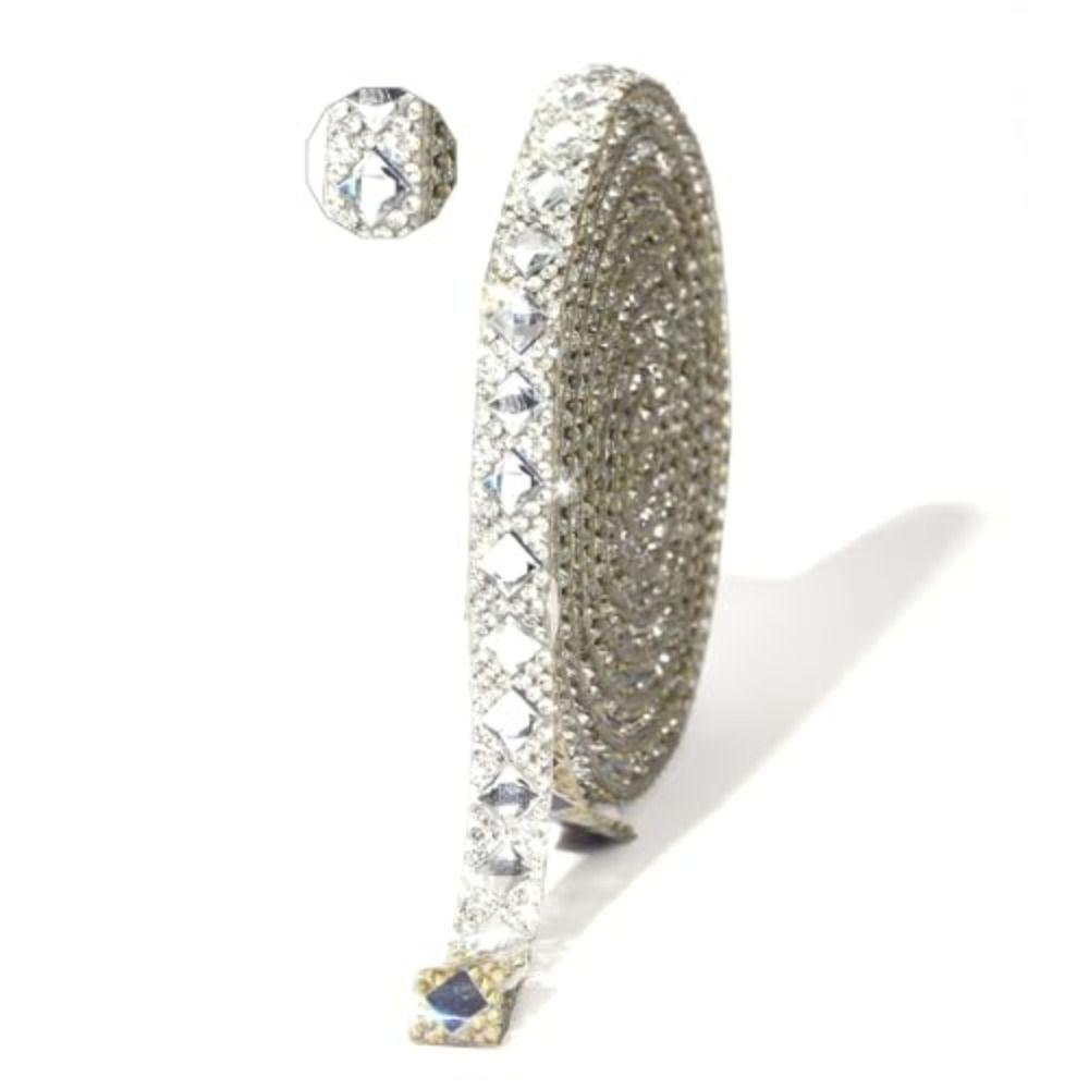 DIY Self Adhesive Rhinestone Strips Sewing Accessories Bling Rhinestone Trim Tape  Wedding Decor