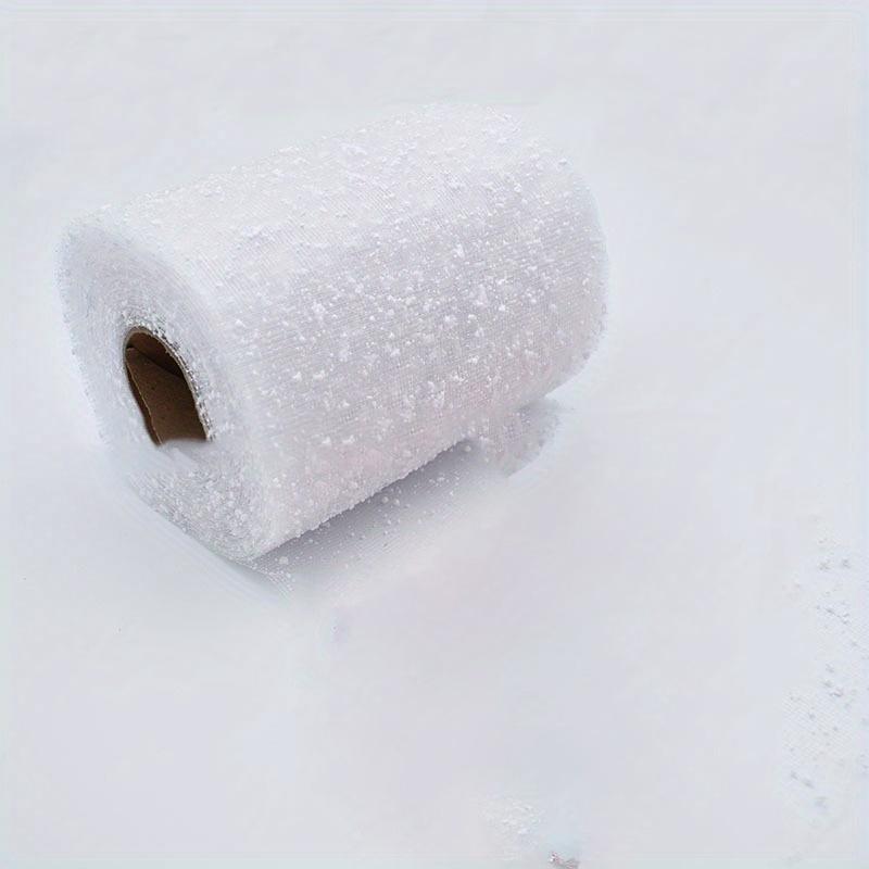15cm Wide Snow Dot Gauze (1pc) – Rose Bouquet Packaging Material, Wedding Decoration Mesh, Flower Shop Flower Net