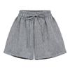 Høy midje A-linje vide ben dameshorts - Koreansk stil, Pluss størrelse, Sommer avslappet slim bukser