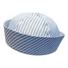 Stylish Striped Sailor Hat For Women Summer Lightweight Breathable Fashion Accessory