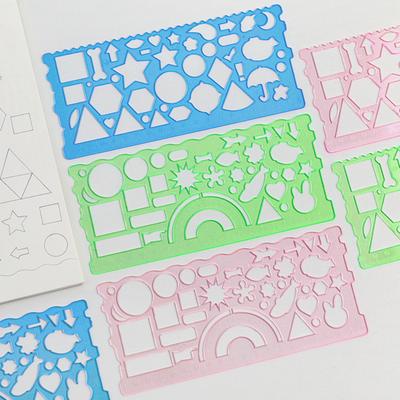 2 pezzi righello per disegno geometrico trasparente multifunzionale preciso e facile da usare triangolo geometrico goniometro righello