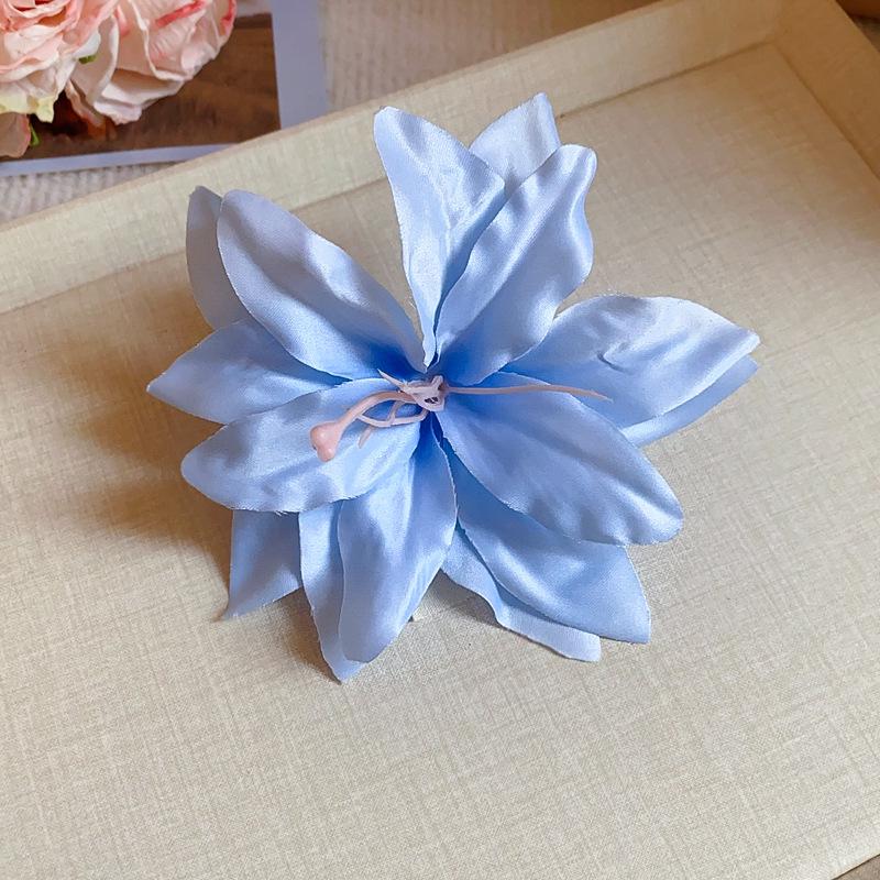 Rote Spinnenlilie Acryl Haarspange: Retro chinesischer Stil Haarschmuck