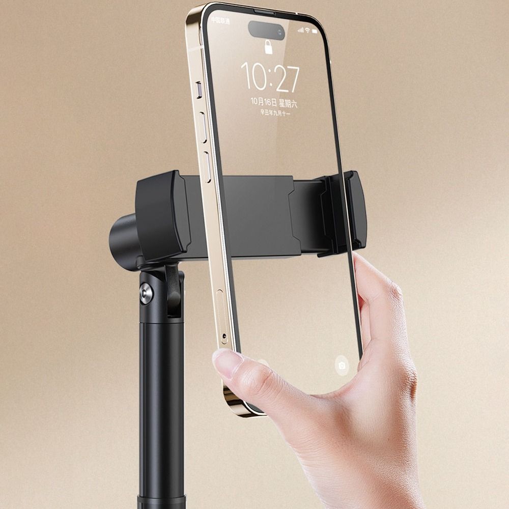 Foldable Design Aluminum Alloy Holder Mobile Stand  for Desk Use Desktop Filming Content Creation