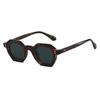 Retro Polygonal Sunglasses Travel Photo Concave Uv Protection Sunglasses