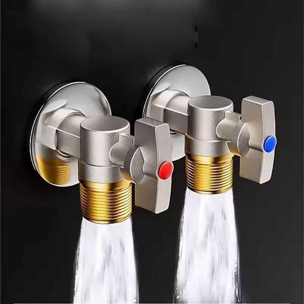 Brass Inlet Ball Valves Bathroom Kitchen Sink Stop Valve  For Gas Water Heater Toilet Faucet