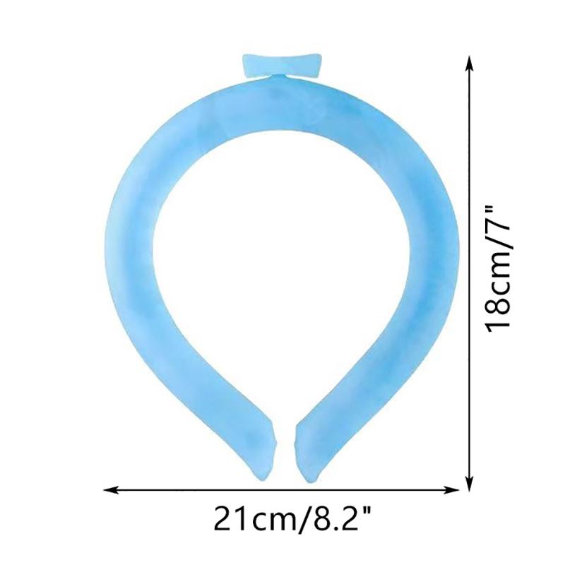 Outdoor Summer Neck Cooler Camping Climbing Cooling Neck Ring Outdoor Cooling Tool For Camping Hiking Cycling Running Fishing