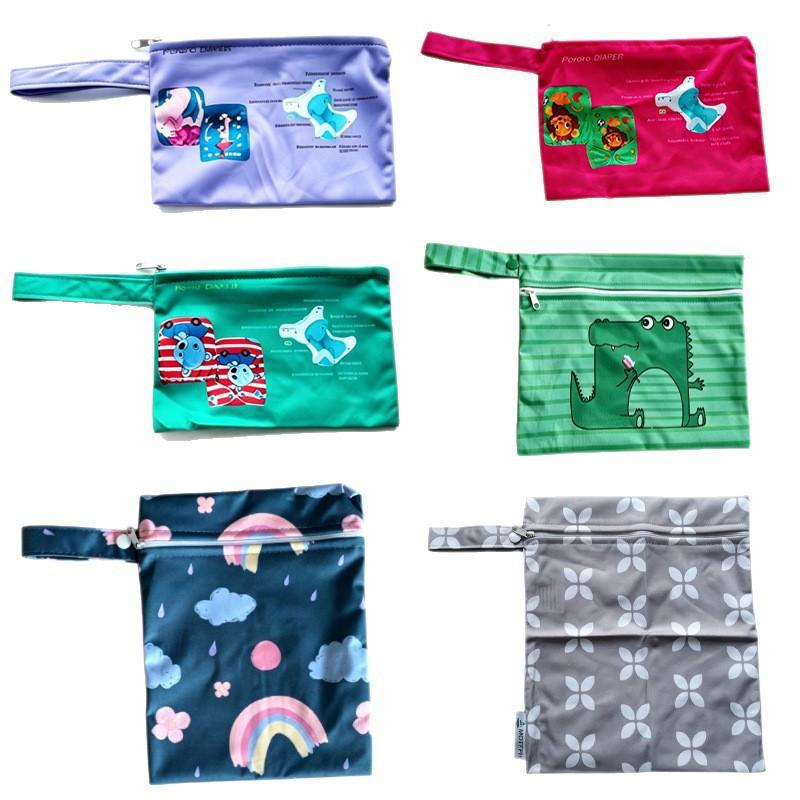 Waterproof Travel Toiletry Bag With Dry Wet Separation Single Dual Pocket Makeup Diapers Essentials