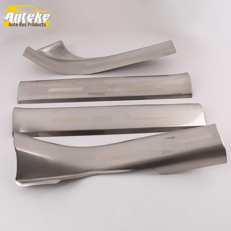 Q5L Door Sill & Trunk Bumper Anti-Scratch Bright Strip Set for 2018 Model