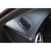 13- For Benz GLA CLA Car Dashboard Side Outlet Vent Cover Trim Carbon Fiber