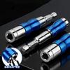 Magnetic Swiveling Drill Bit Holder Hexagonal Drive Guide Screw Extension Rod Drill Tip Power Handle Quick Rod Release Tools