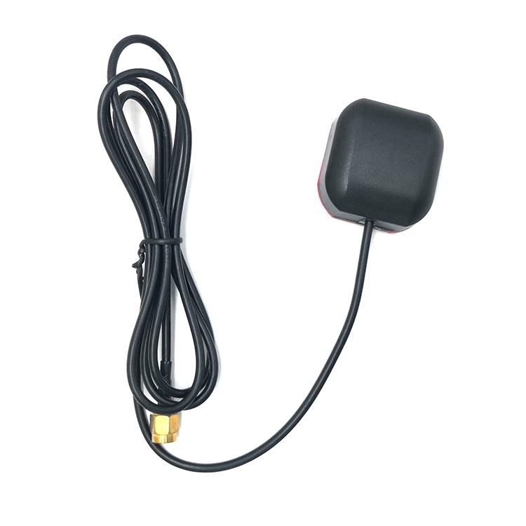 38*36mm Gps car navigation positioning mouse shell external antenna GPS/GLONASS dual touch positioning external antenna SMA-J