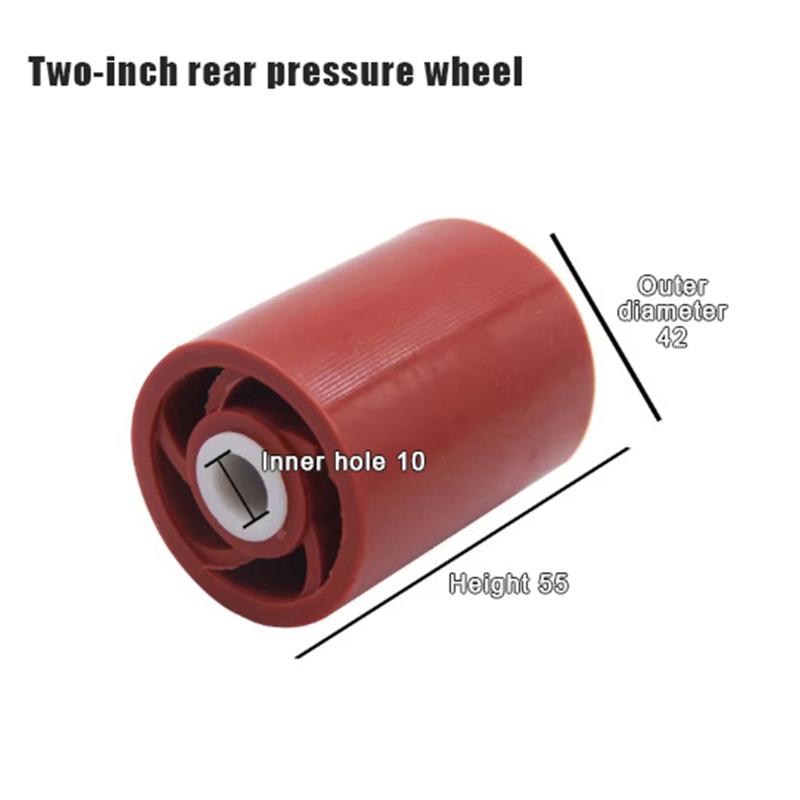 

1pcs Carton Sealer Rubber Wheel Spare Part Automatic Adhesive Tape Sealing Machine Press Wheel Roller