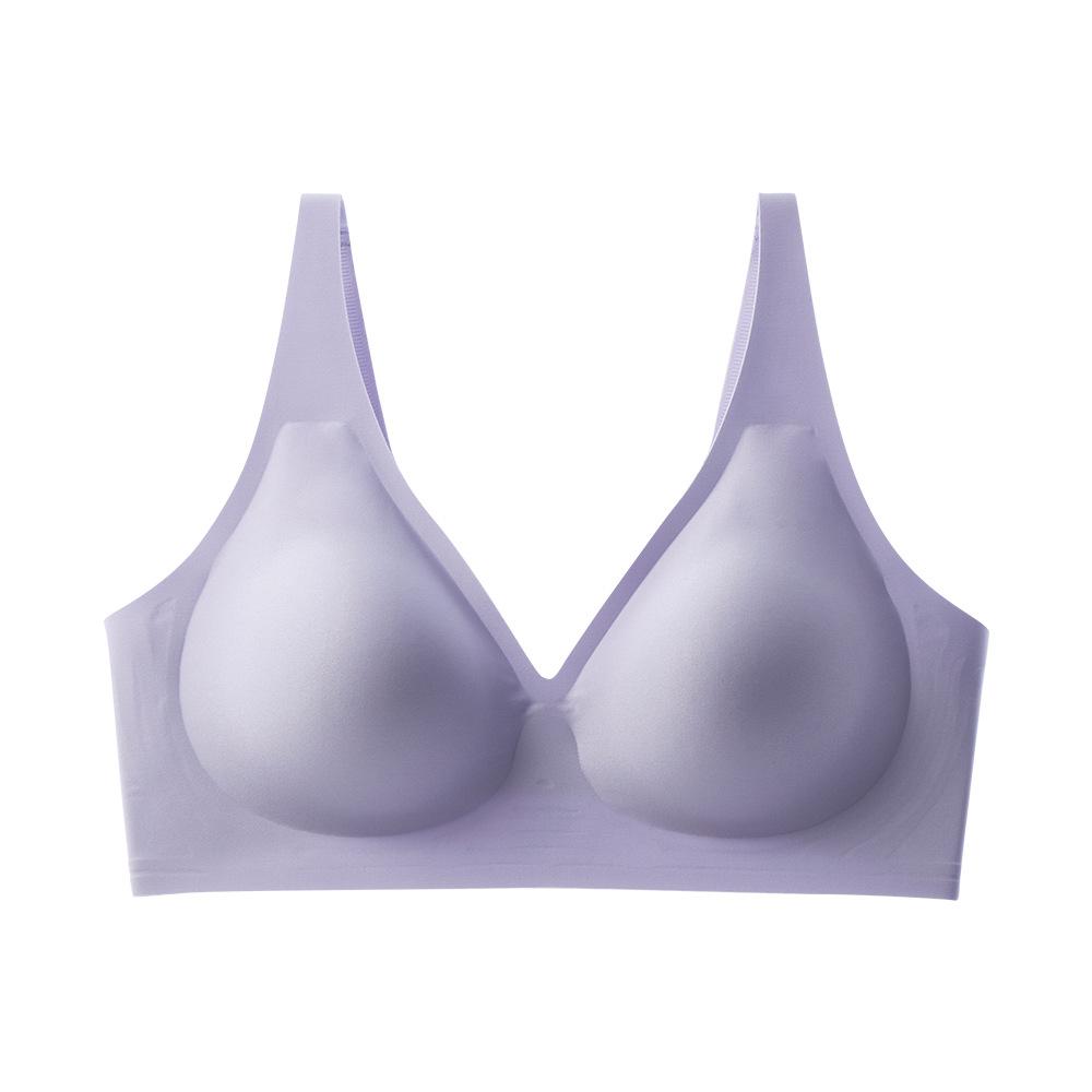Women Plus Size Seamless Bra Push Up Support No Underwire