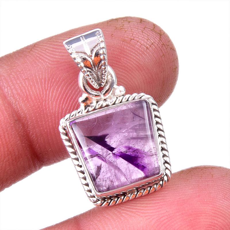 

Natural Cacoxenite Gemstone Handmade 925 Solid Sterling Silver Pendant 1 Y7U07