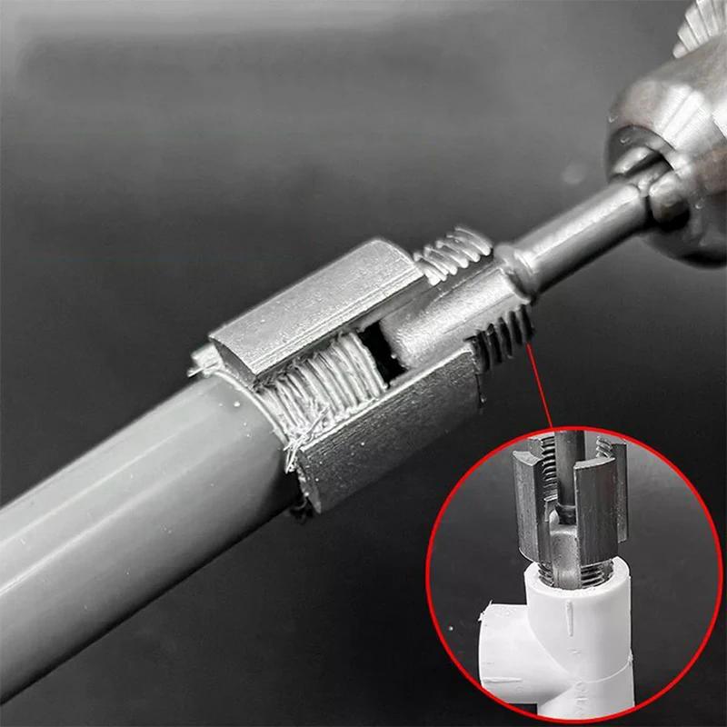 1/2inch 3/4inch PPR/PVC Water Pipe Threader Tapping ToolInternal Thread External Thread Integrated Water Pipe Wire Opener