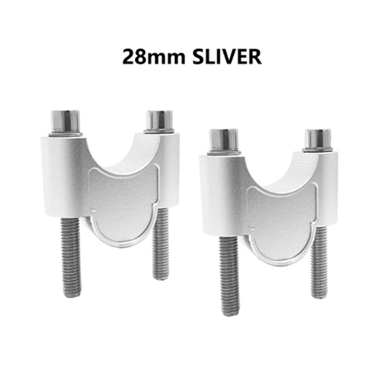 New 22mm 28mm Universal Motorcycle Handlebar Riser Heightening Clamp Mount For Benelli For BMW For Yamaha For Suzuki For Honda