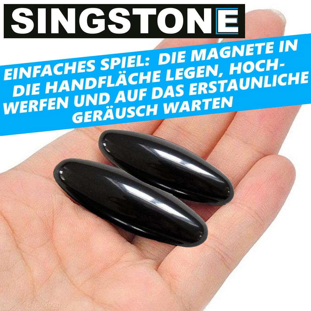 SINGSTONE Chirping Magnets Magnets Rattle Snake Magnetic Stones Sound Stone Hematite