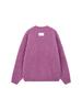 SALAD BAGUNI Wool Boucle V-Neck Pullover - Pink