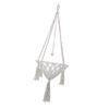 Cat Hammock Bed Handwoven Breathable Space Saving Kitten Swing Bed for Playing Sleeping Climbing
