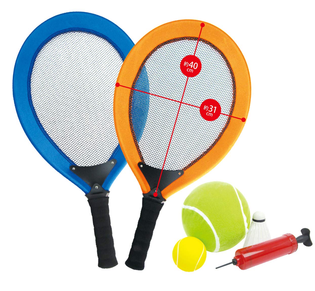 

Хак Огромный Теннис HAC449 Цвет по вашему выбору не может быть (цвет указан) Ш35×Г6×В70см синий