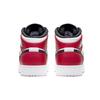 (GS) Air Jordan 1 Mid 'White Black Gym Red' Kids' 554725-116