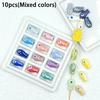 10Pcs Little Fish Ceramic Beads Diy Necklace Earrings Jewelry Accessories Pendants Loose Beads For Crafting